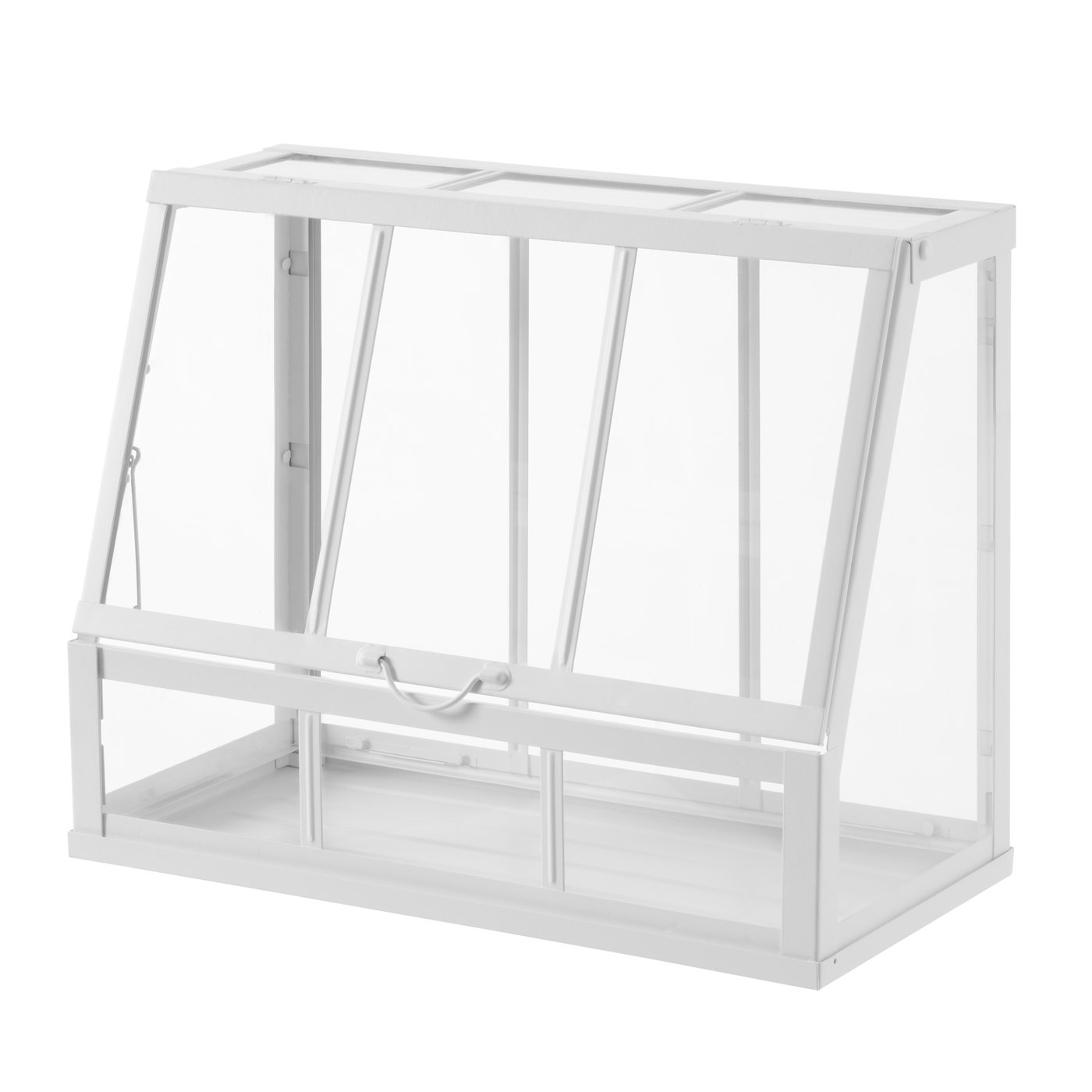 IKEA ÅKERBÄR växthus, inom-/utomhus/vit, 45 cm