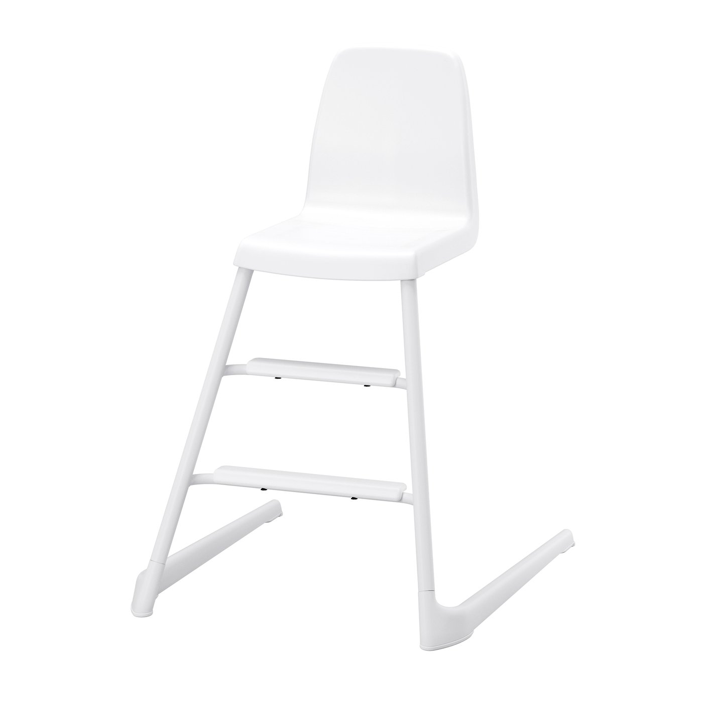 IKEA LANGUR juniorstol, vit