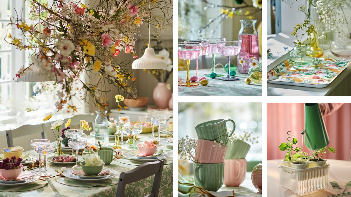 春をお祝いする3つのコレクション