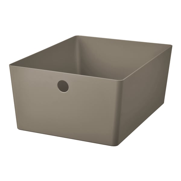 KUGGIS クッギス ボックス 26x35x15 ダークグレーベージュ AP