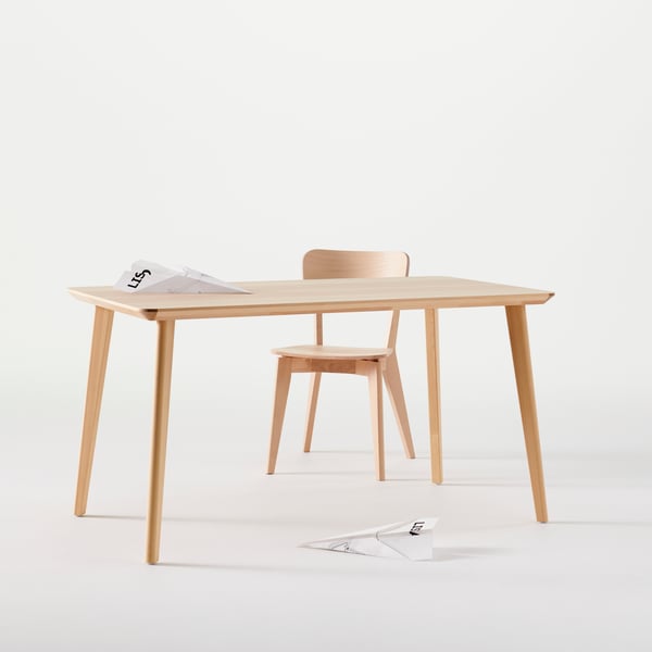 An ash LISABO chair