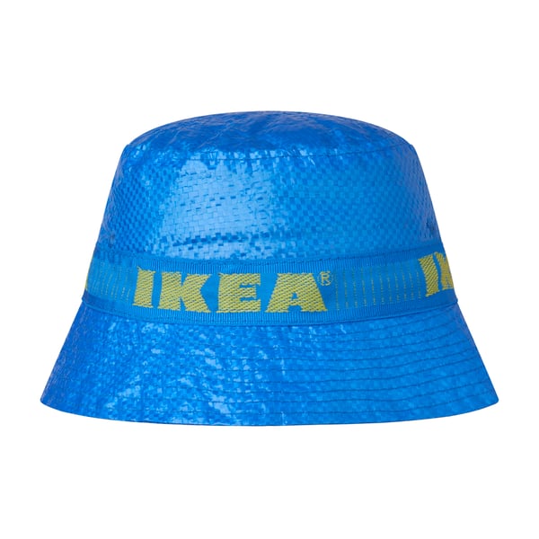 A blue KNORVA hat