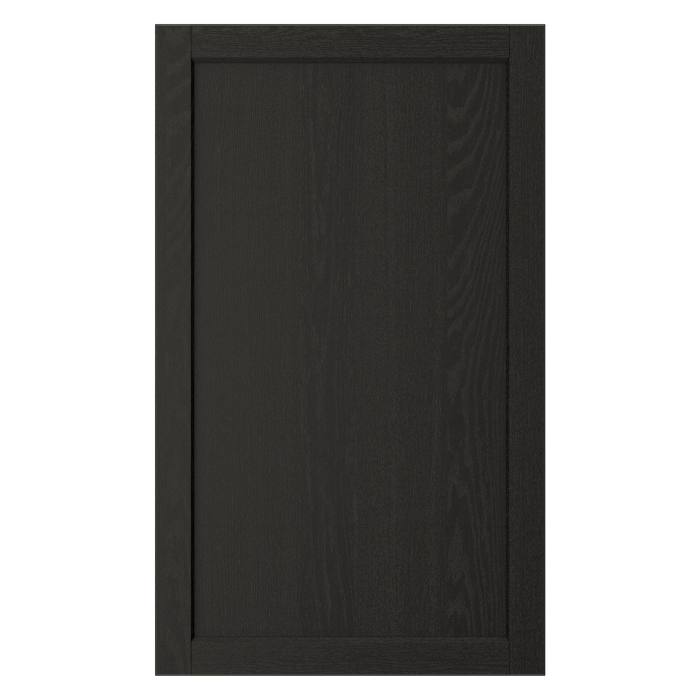 IKEA LERHYTTAN dörr, svartlaserad, 60x100 cm