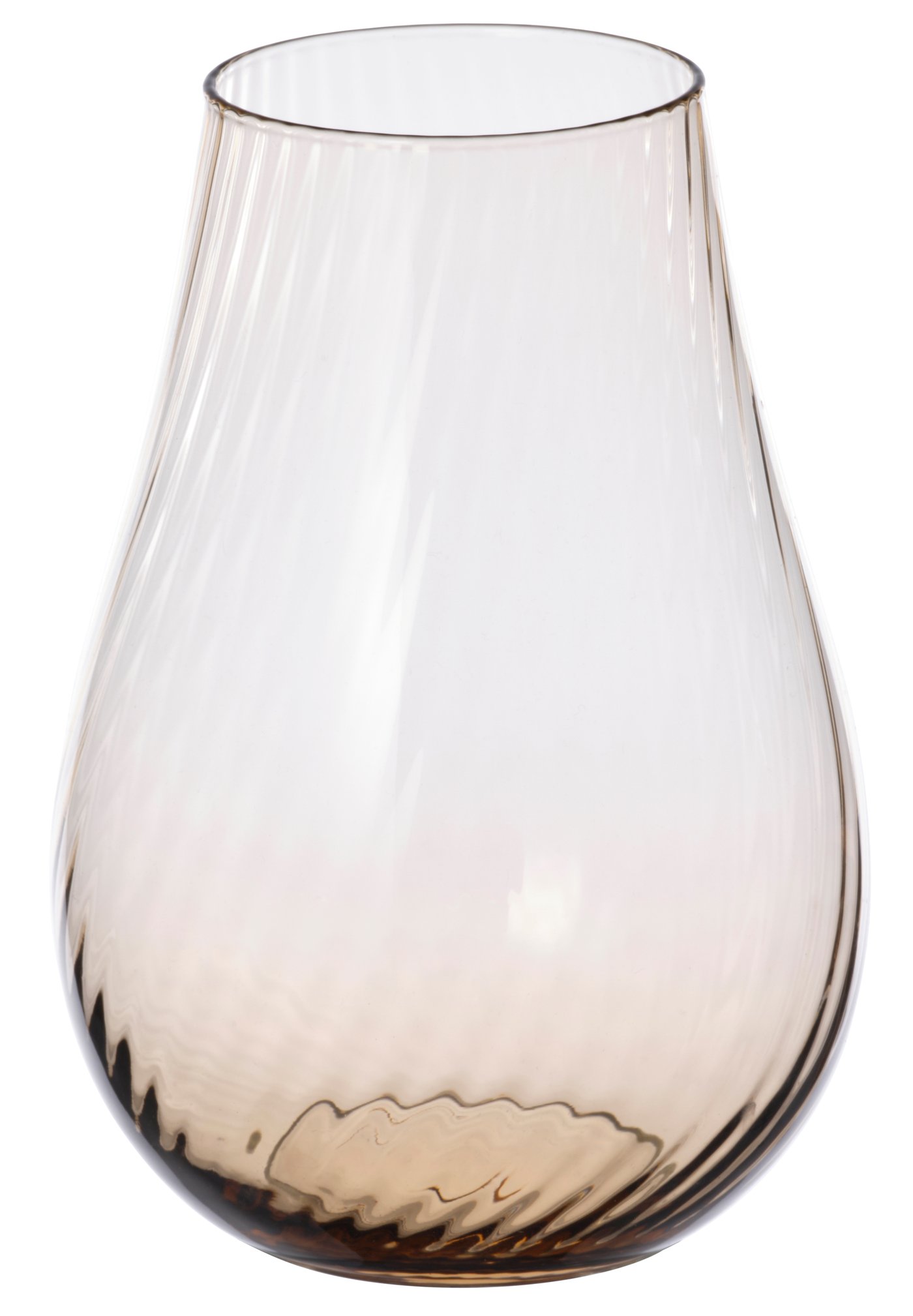 IKEA PÅSKÖTRÄD vas, glas/ljusbrun, 20 cm