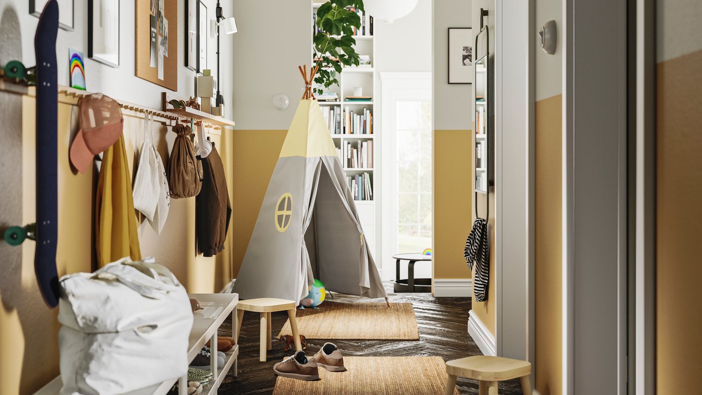 Inspiring ideas to help transform your narrow hallway IKEA