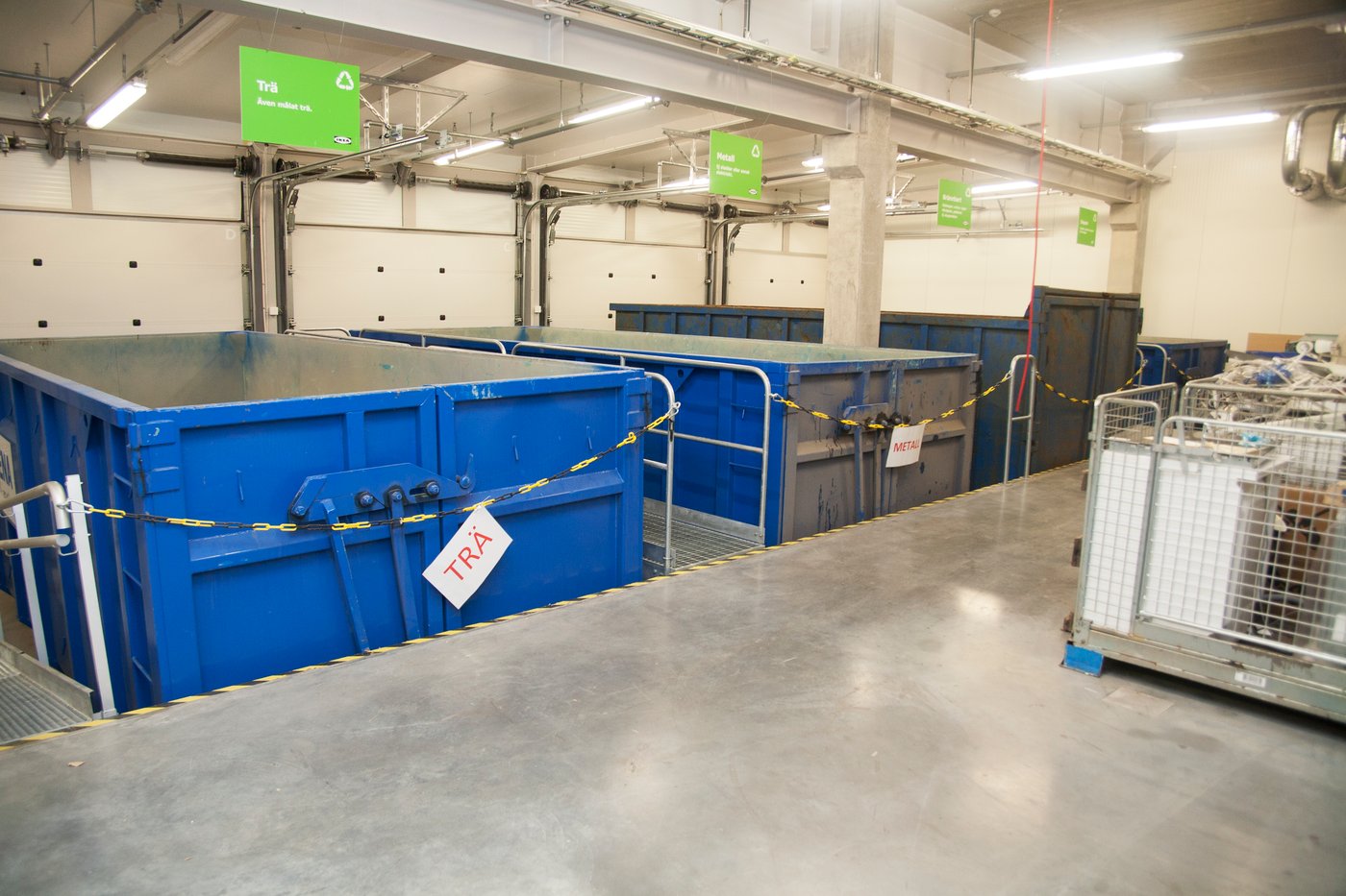 Nous trions nos déchets chez IKEA