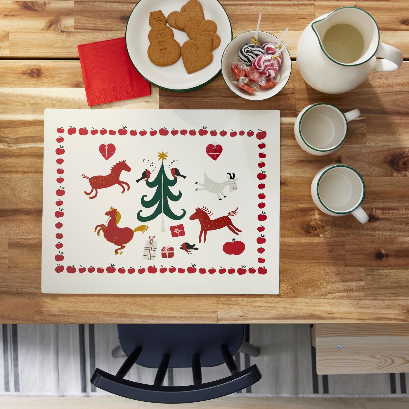 Kerst placemats IKEA