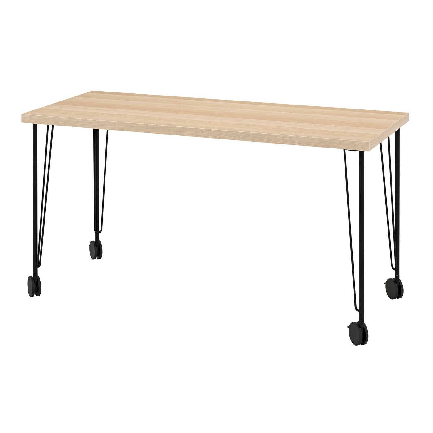IKEA ANFALLARE / ADILS Schreibtisch Bambus/we | Preisvergleich