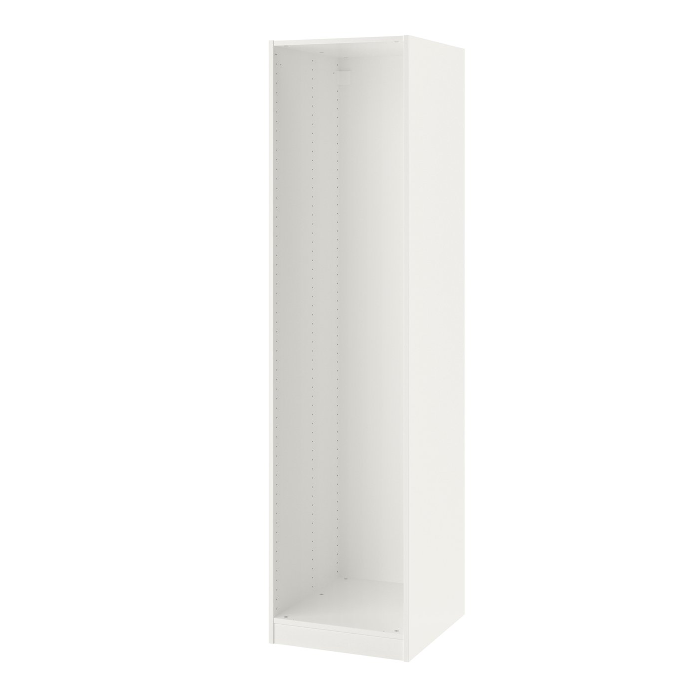 IKEA PAX garderobsstomme, vit, 50x58x201 cm