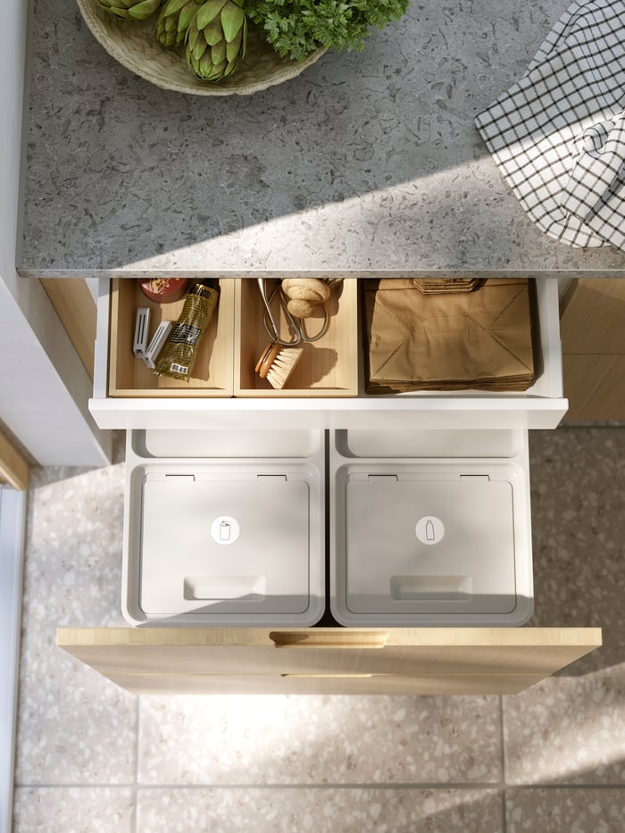 Picture Idea: A Beautiful Clutter Free Scandi Kitchen