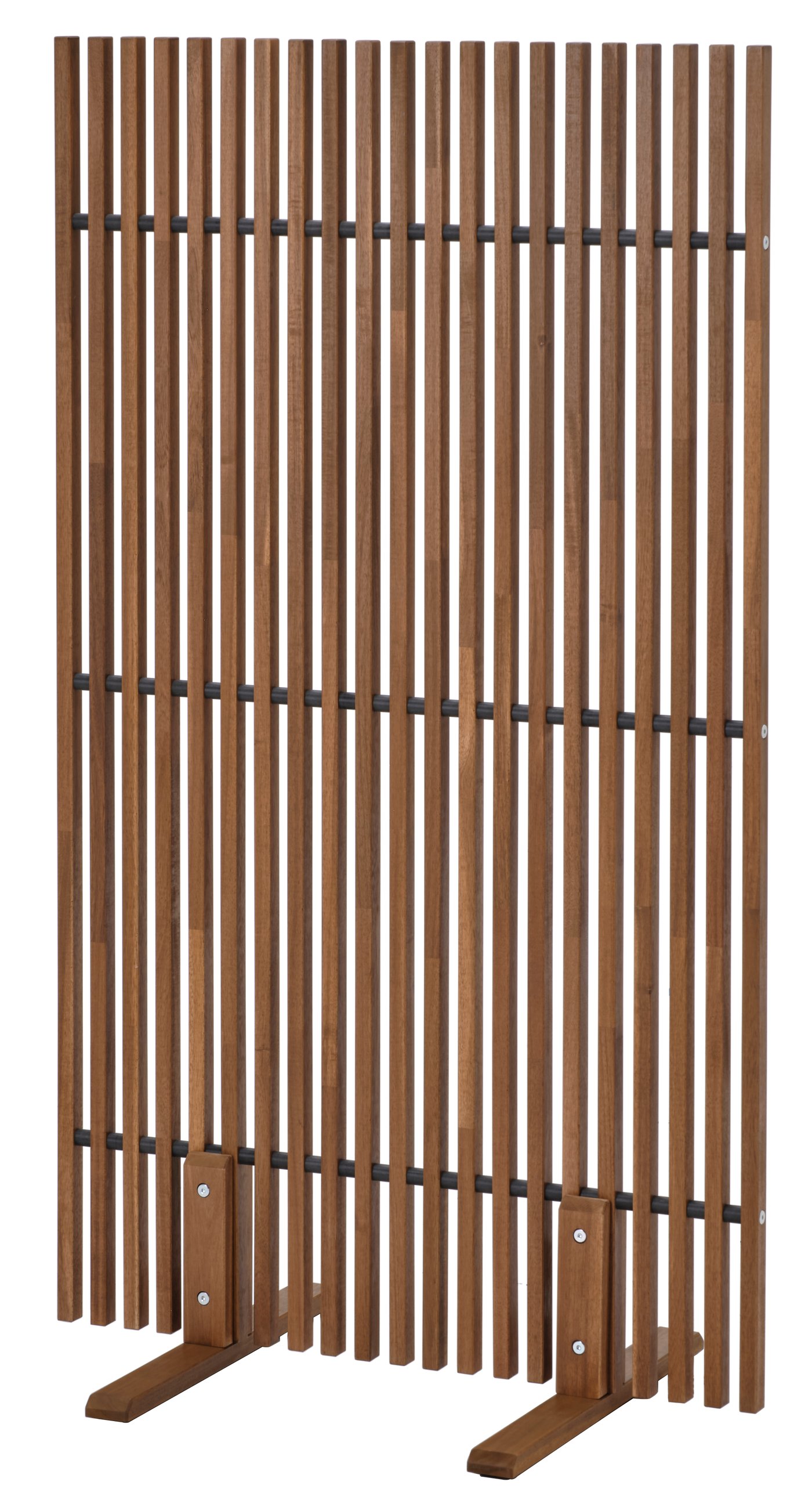 IKEA NÄMMARÖ insynsskydd, ljusbrunlaserad inomhus/utomhus, 140x80x50 cm
