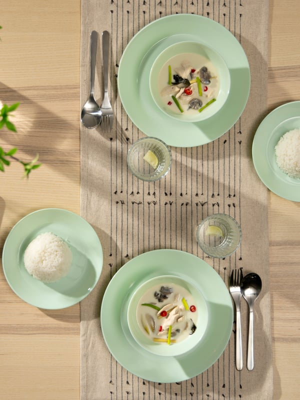 A light green OFTAST bowl