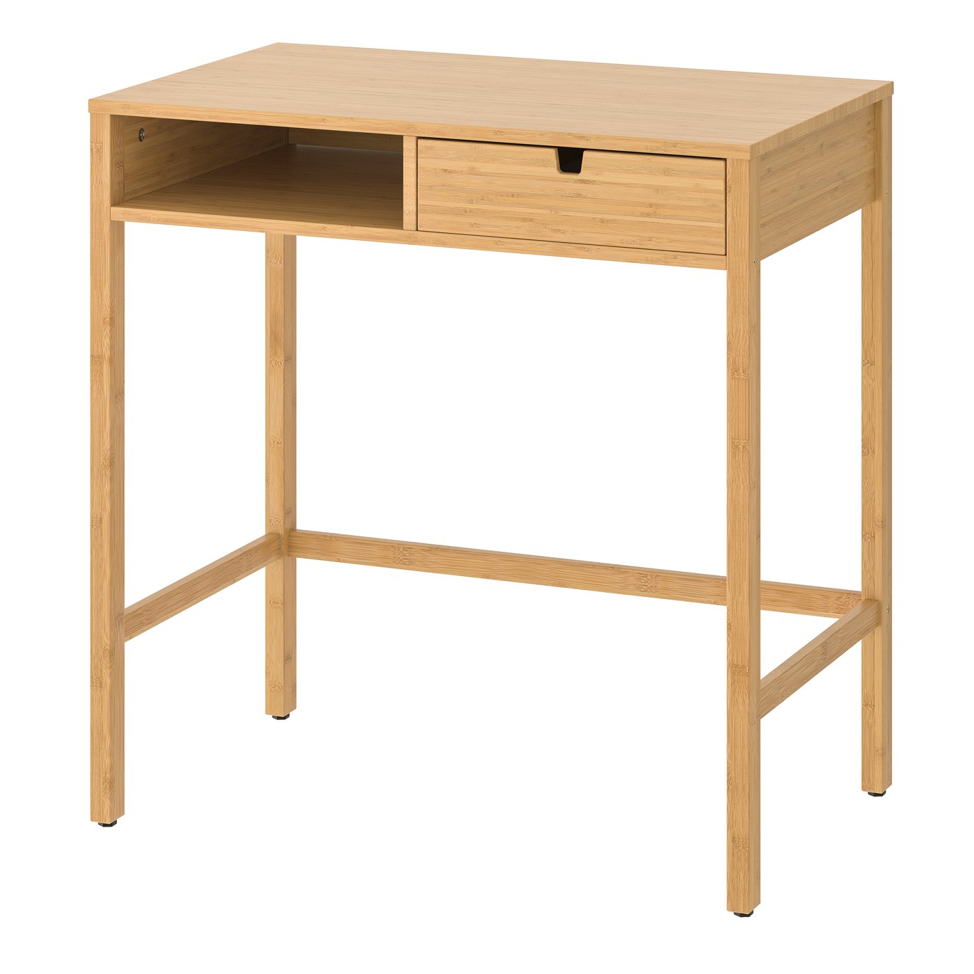 IKEA NORDKISA toalettbord, bambu, 76x47 cm