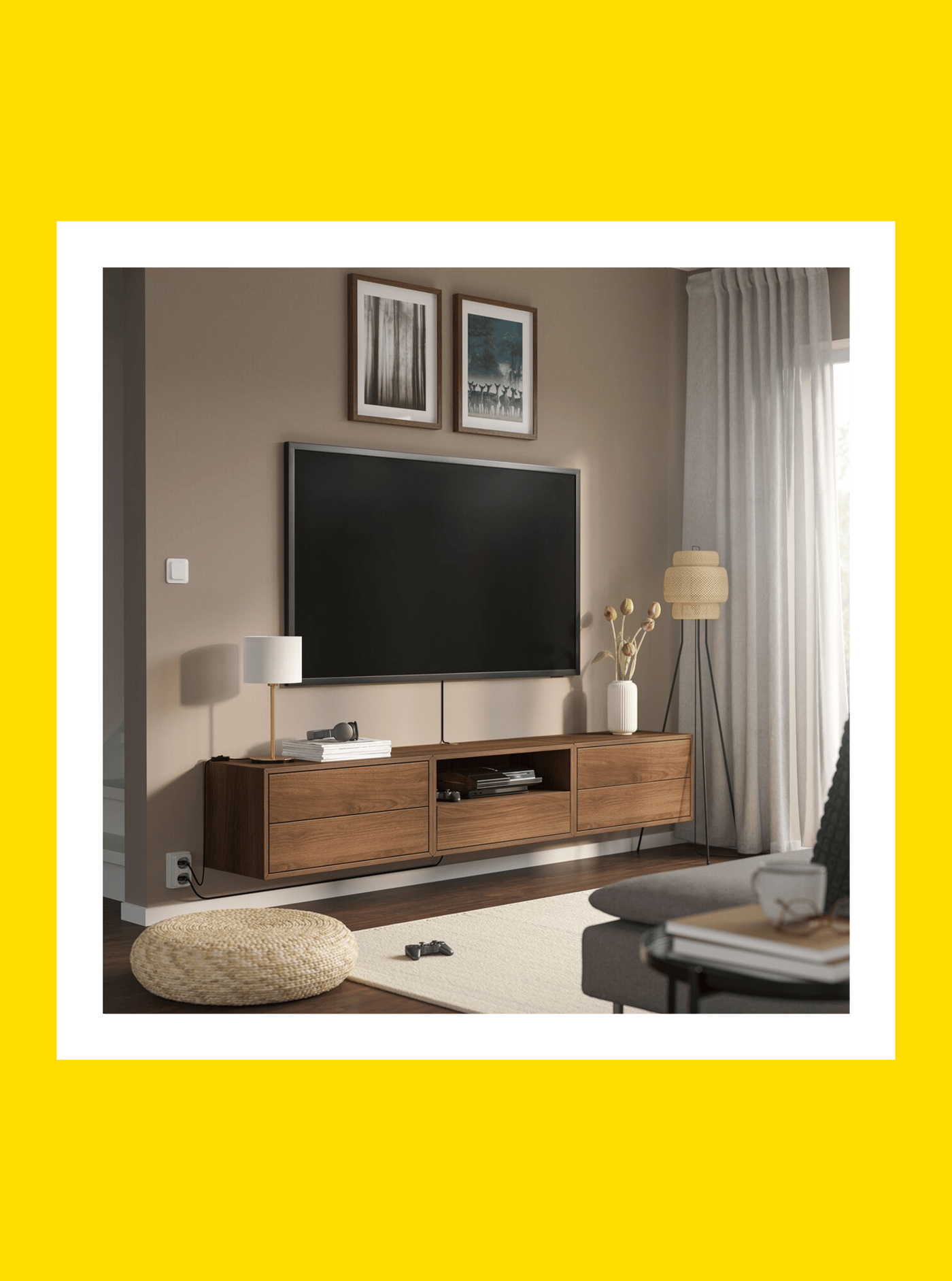 Flat 15% off on TV units