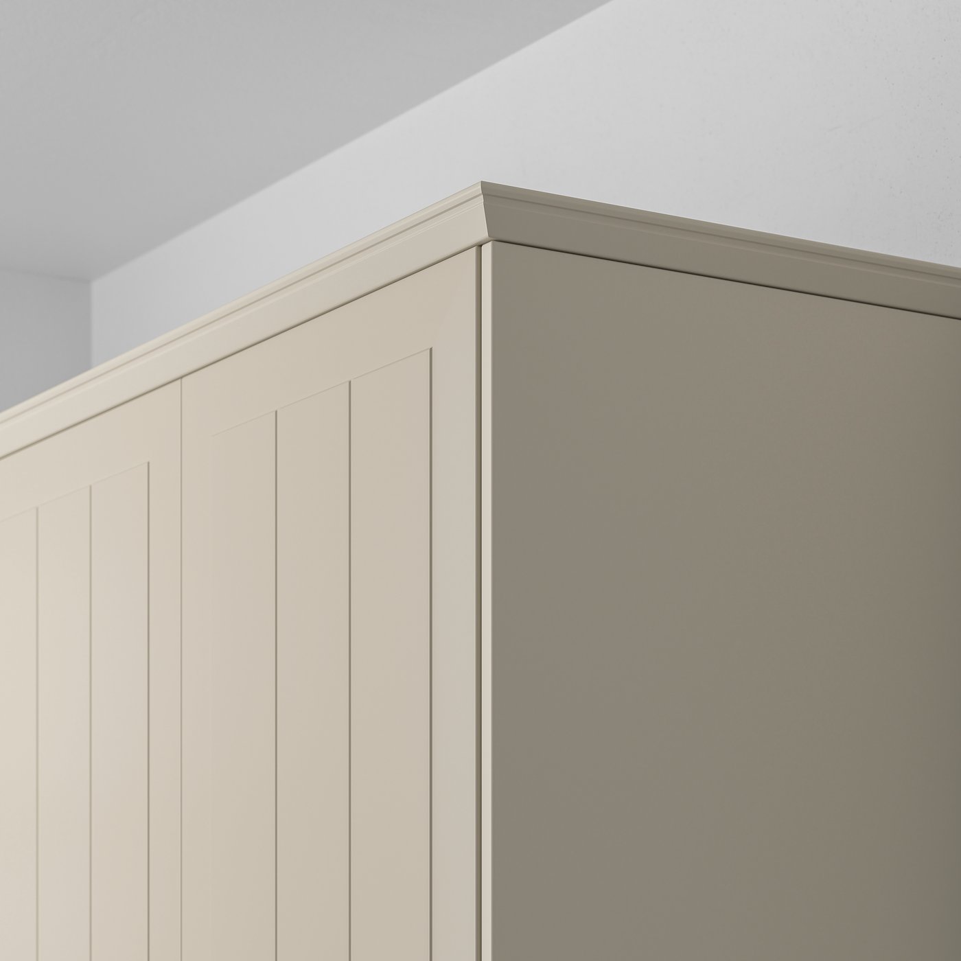 A beige STENSUND contoured deco strip/moulding