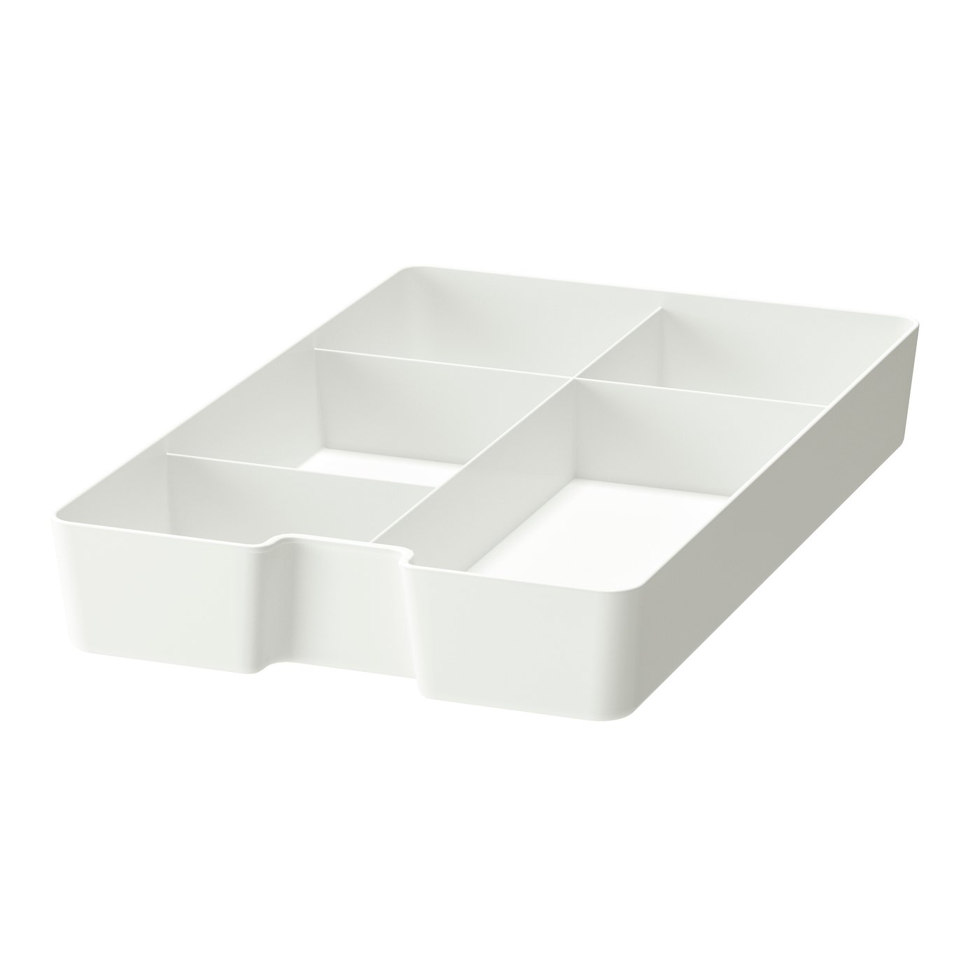 IKEA KUGGIS insats med 5 fack, vit
