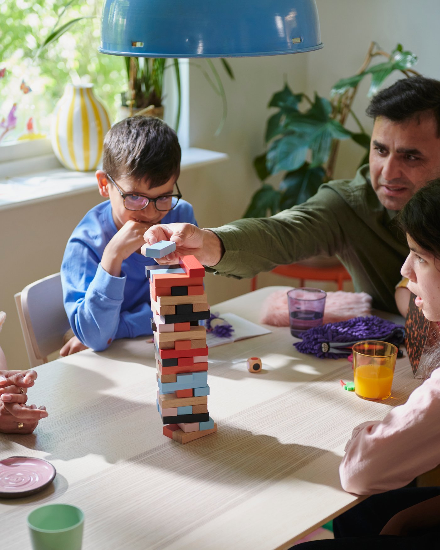 An ash veneer LISABO table
