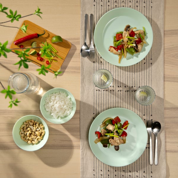 A light green OFTAST plate