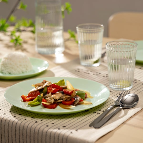 A light green OFTAST plate