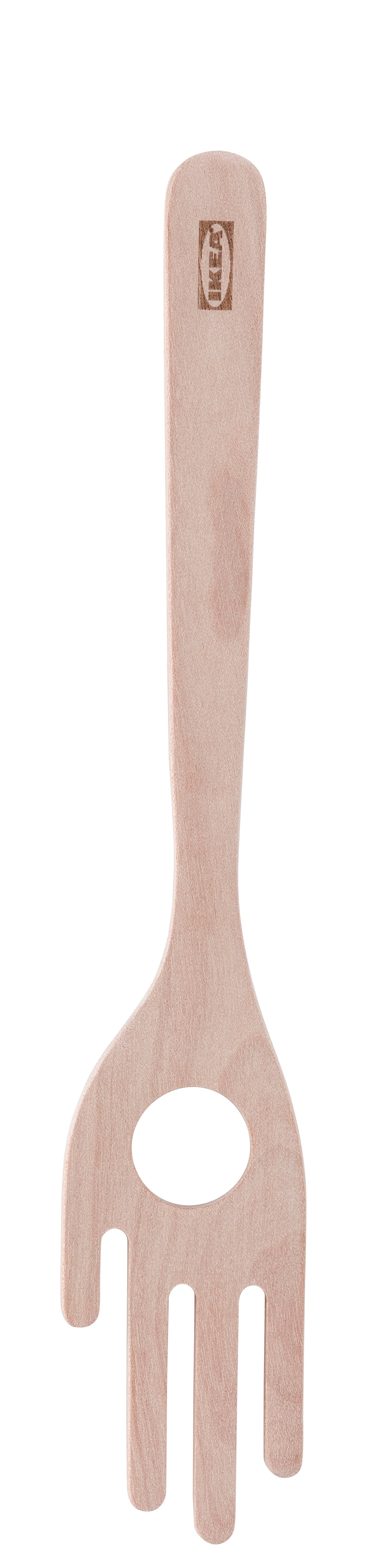 IKEA STRÅLFENA spagettislev, massiv björk, 30 cm