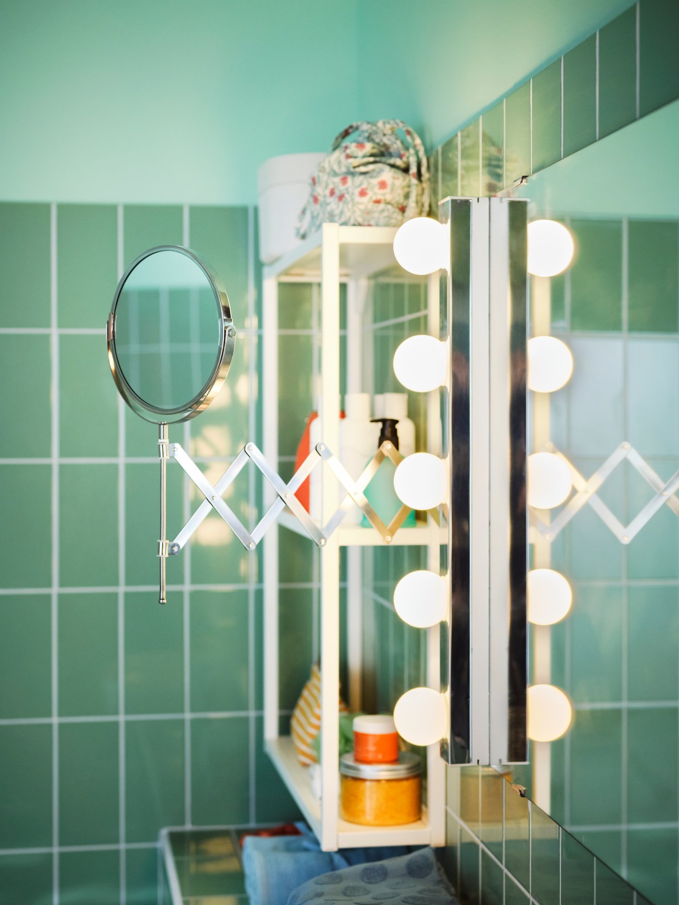 Bathroom mirrors and lighting IKEA