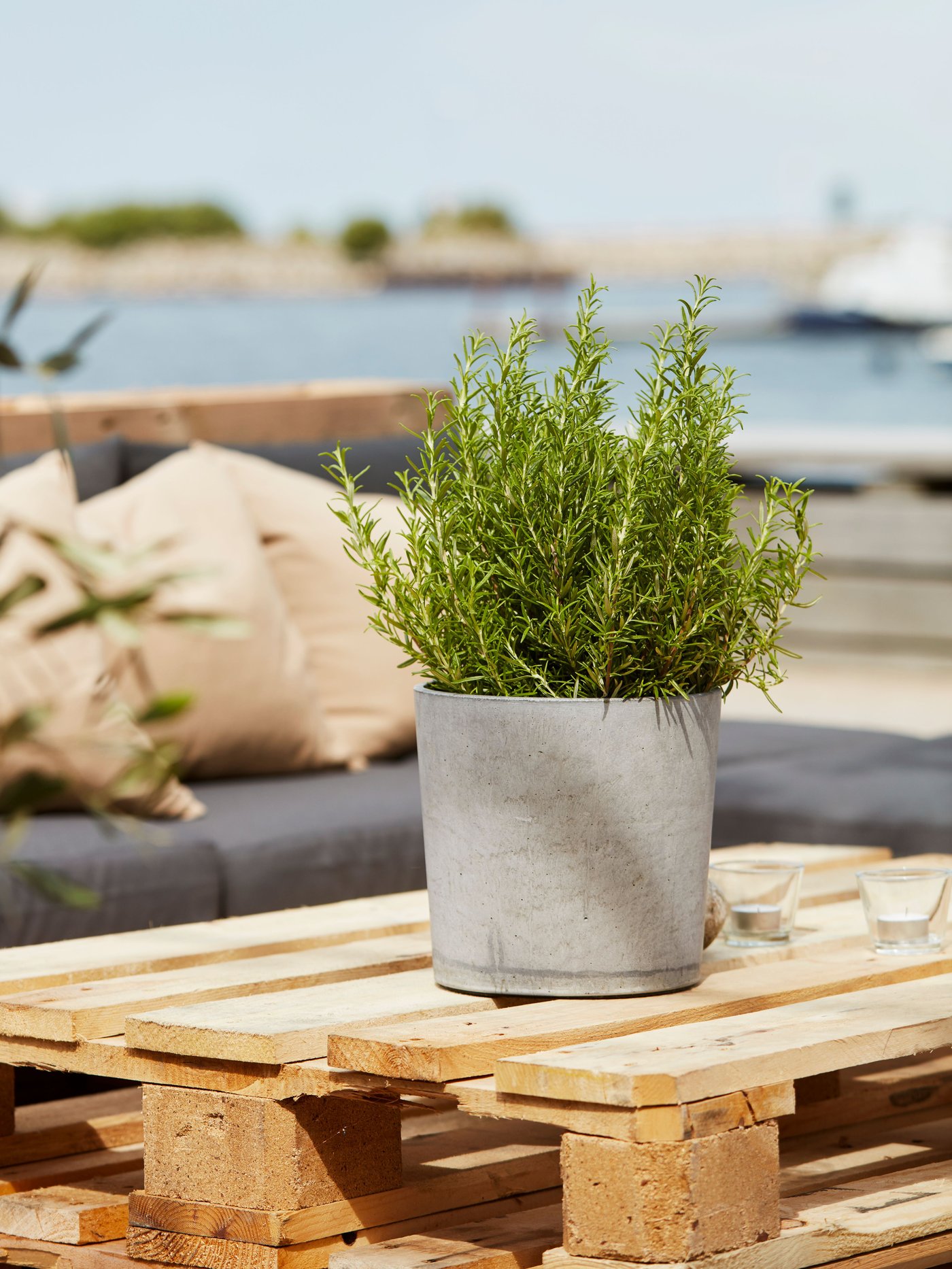 A natural colour AINA fabric