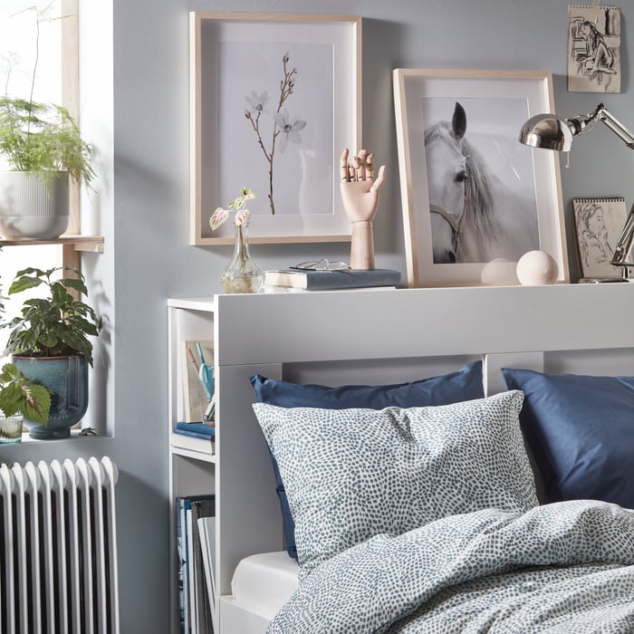 Bedroom wall design ideas - IKEA