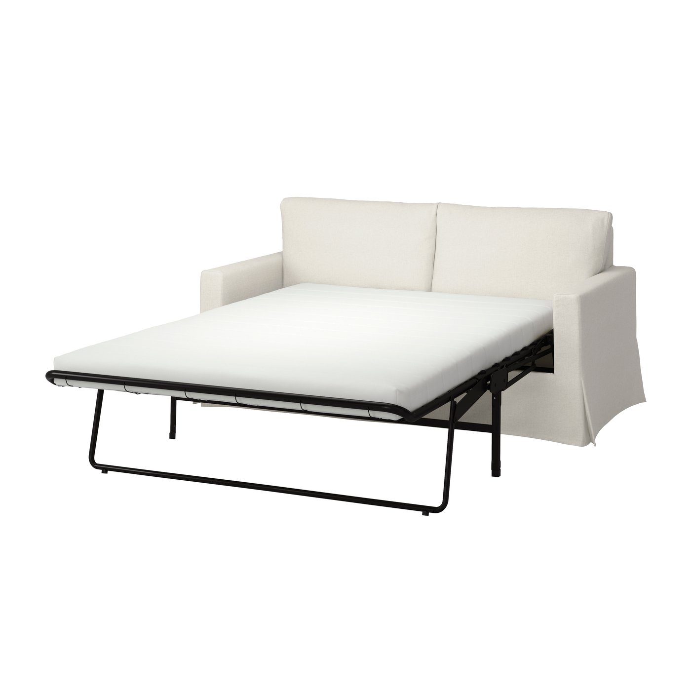 IKEA HYLTARP klädsel till 2-sits bäddsoffa, gransel natur