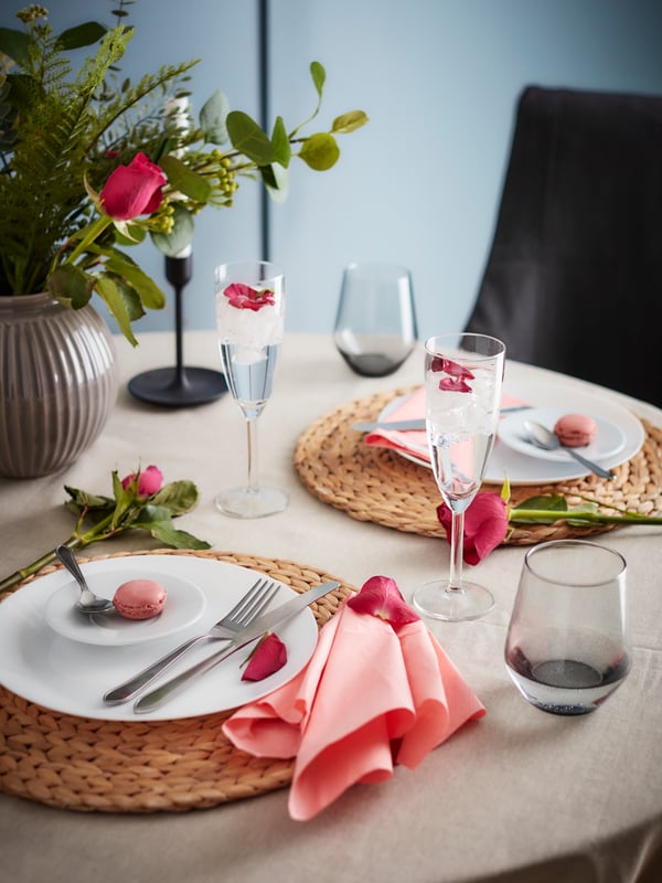 A grey IVRIG glass in the kitchen