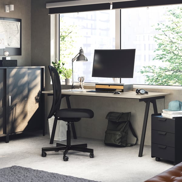 Your dream workspace is within your reach. Start simple with the basics using our TROTTEN desk and FLINTAN chair. Check out this workspace for only under ₱15,000.