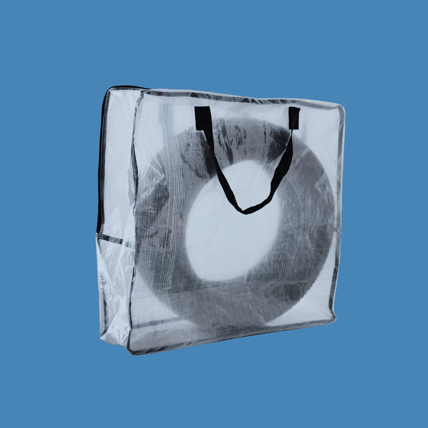 A transparent DIMPA storage bag in the NA