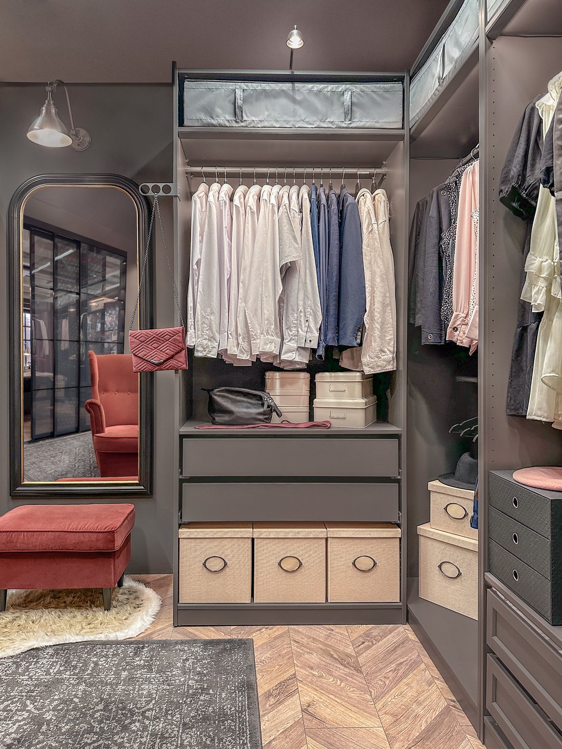 ทริกการออกแบบ Walk-In Closet เนรมิตห้องเสื้อผ้าสุดหรู - IKEA