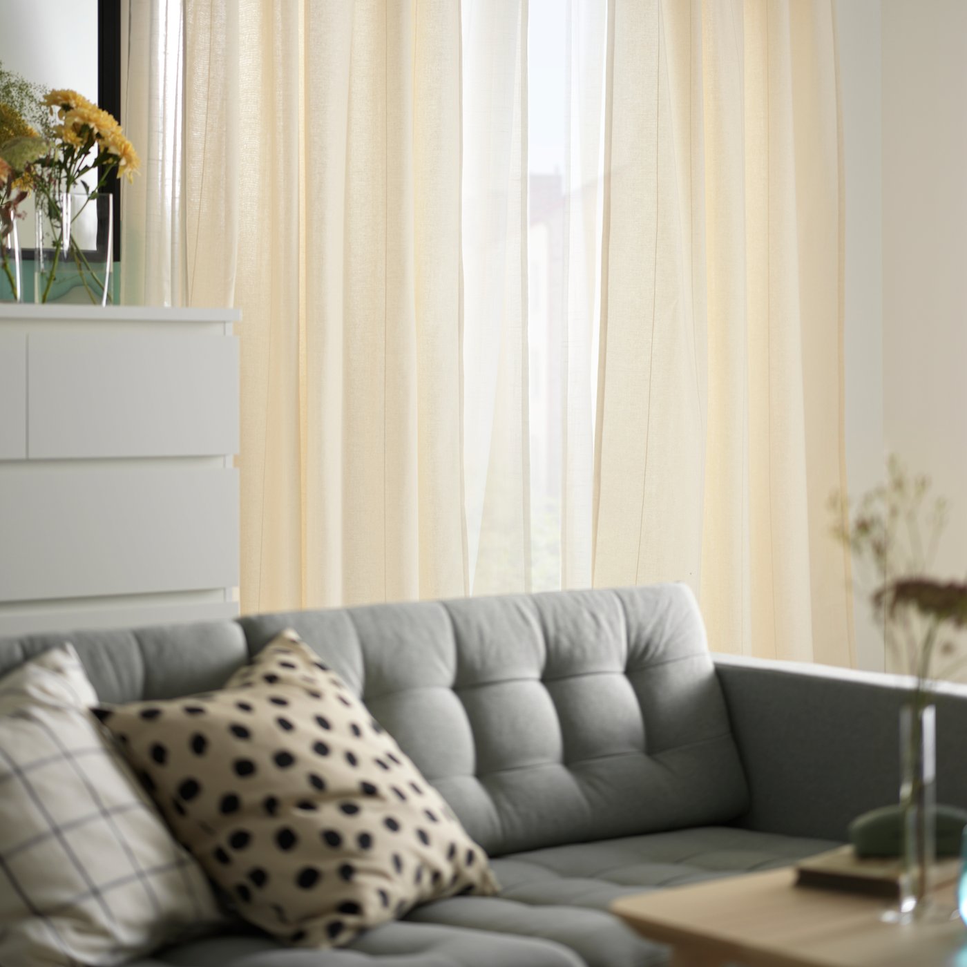 Pomieszczenie z kemowymi załonami LENDA