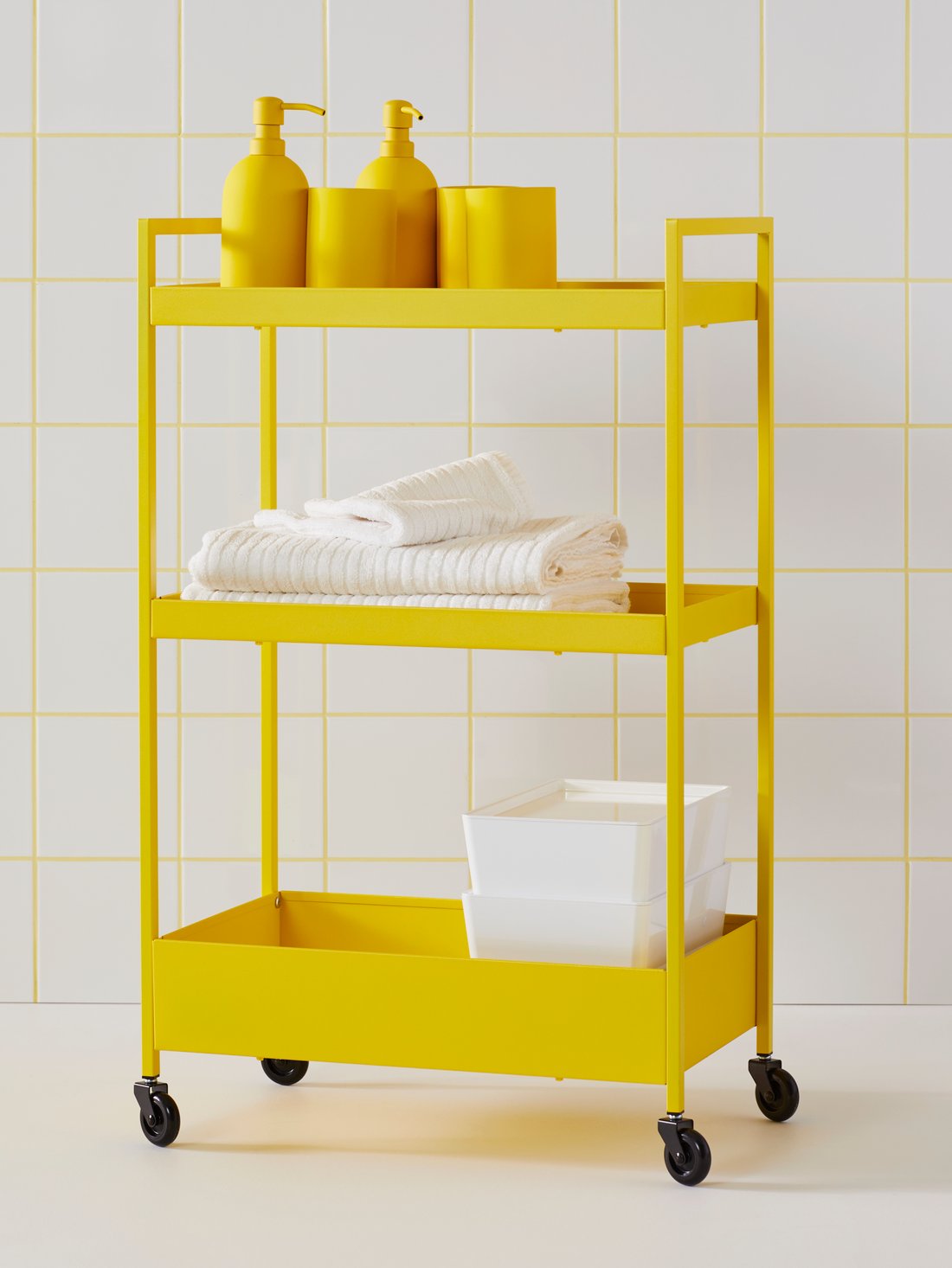 Rulleborde - Udnyt pladsen med et mobilt rullebord - IKEA