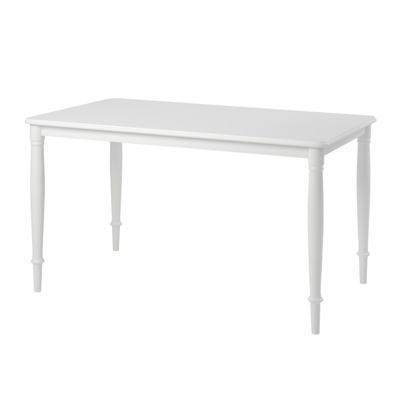 IKEA DANDERYD matbord, vit, 130x80 cm