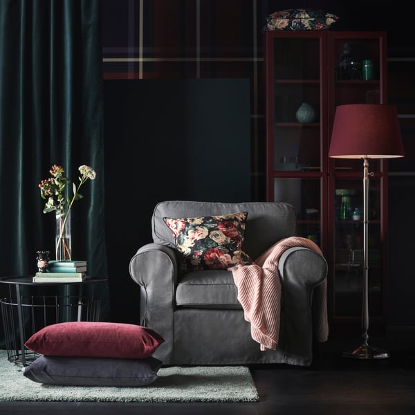 An EKTORP armchair frame