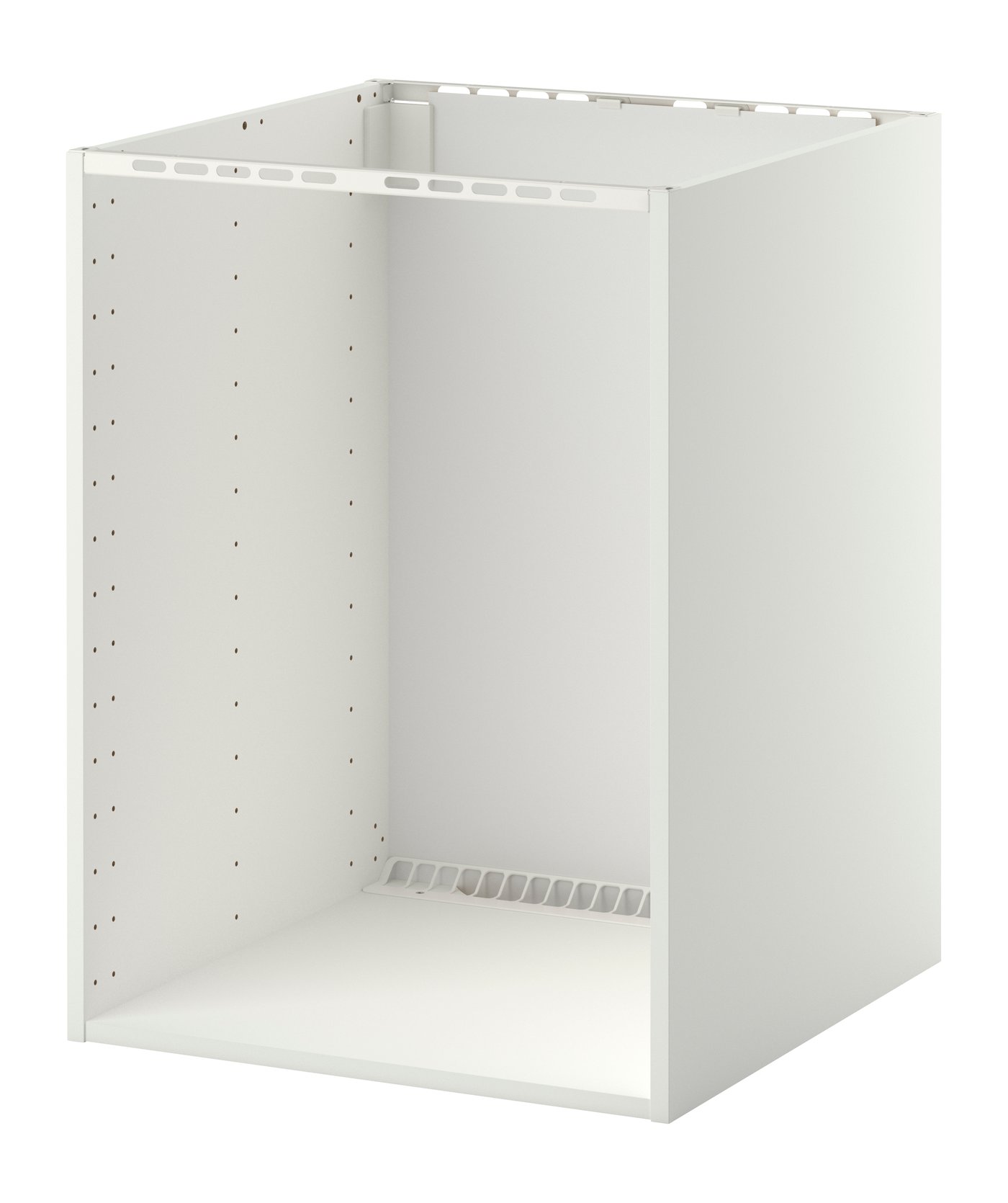 IKEA METOD bänkskåp f inbyggda vitvaror/diskho, vit, 60x60x80 cm