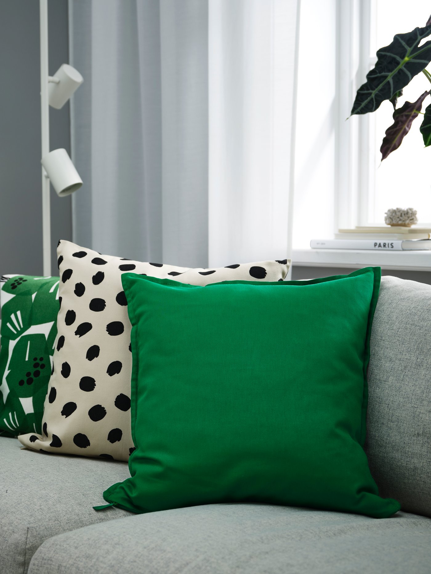 Green GURLI cushion cover 