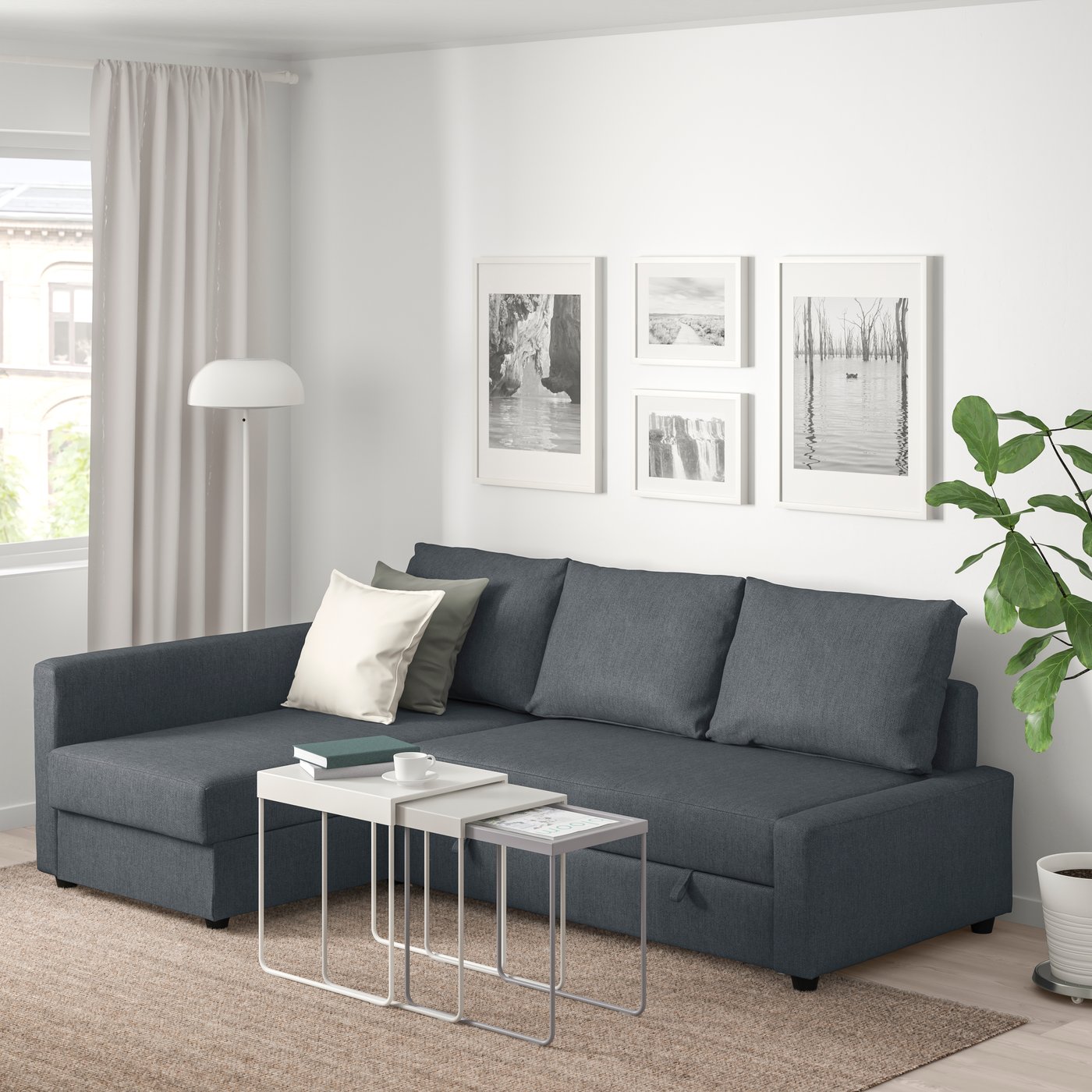 LOWYA IKEA ソファーベッド ダブルサイズ 取りに来ていただける方優先 