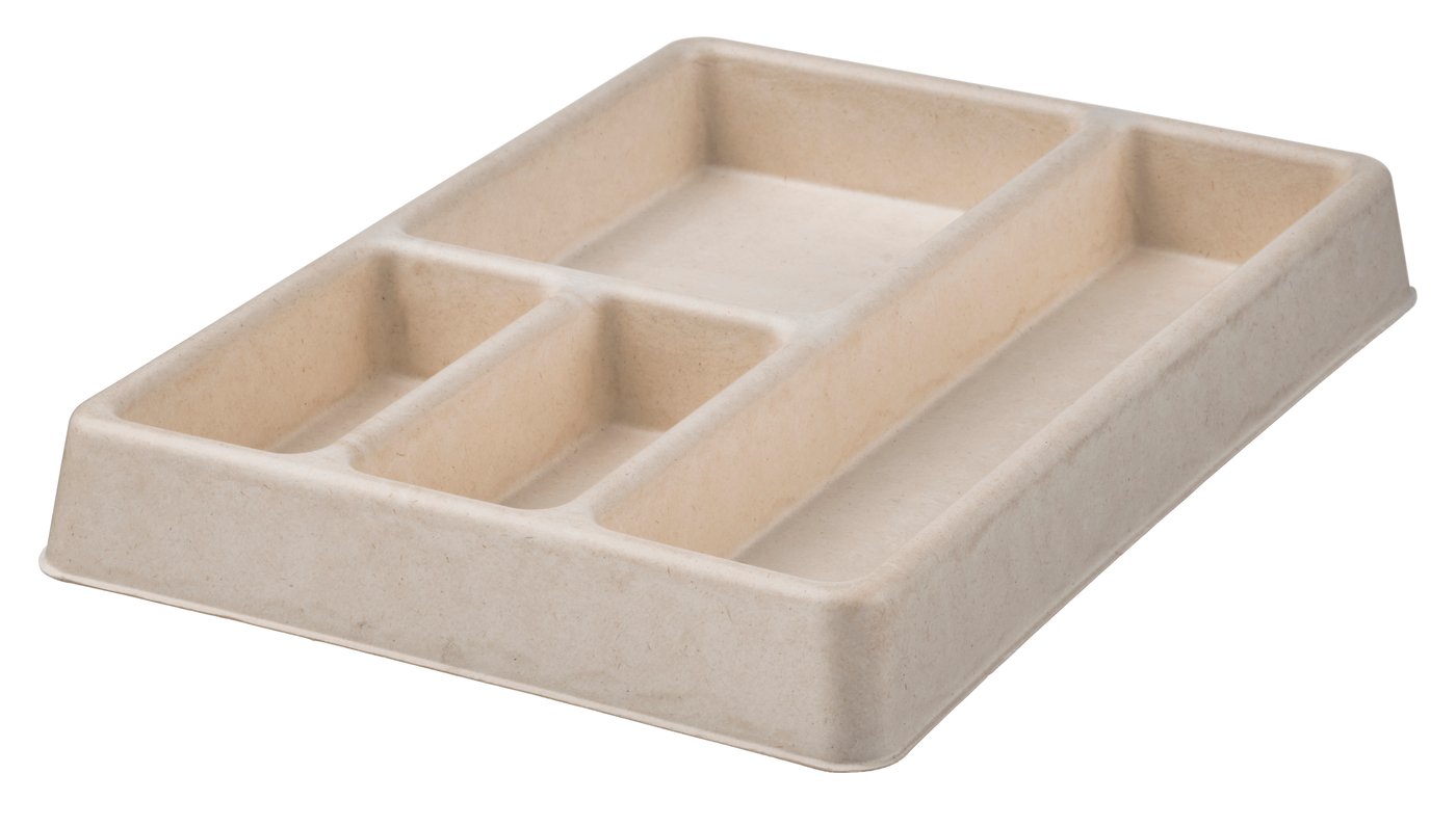 IKEA HÖNSNÄT lådinsats för kablar, natur, 29x21 cm
