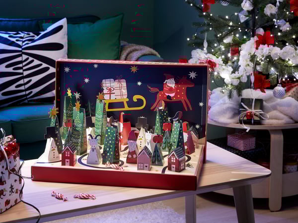 A VINTERFINT advent calendar, 24 boxes