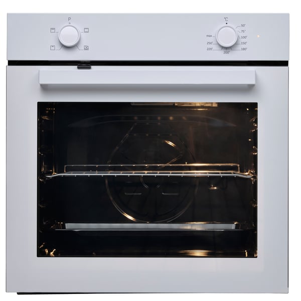 A white LAGAN oven in the NA