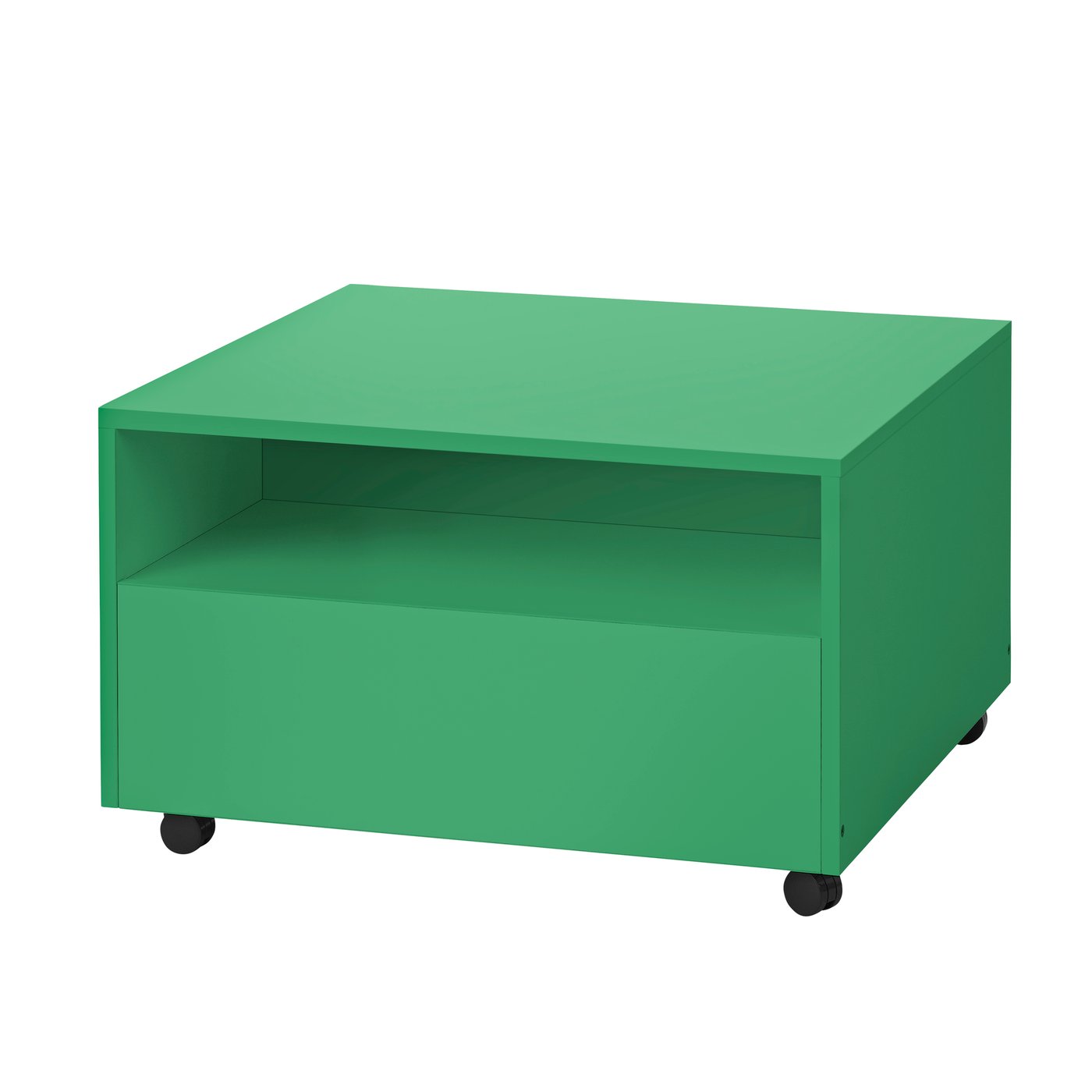 IKEA GARNANÄS soffbord, grön, 65x65 cm