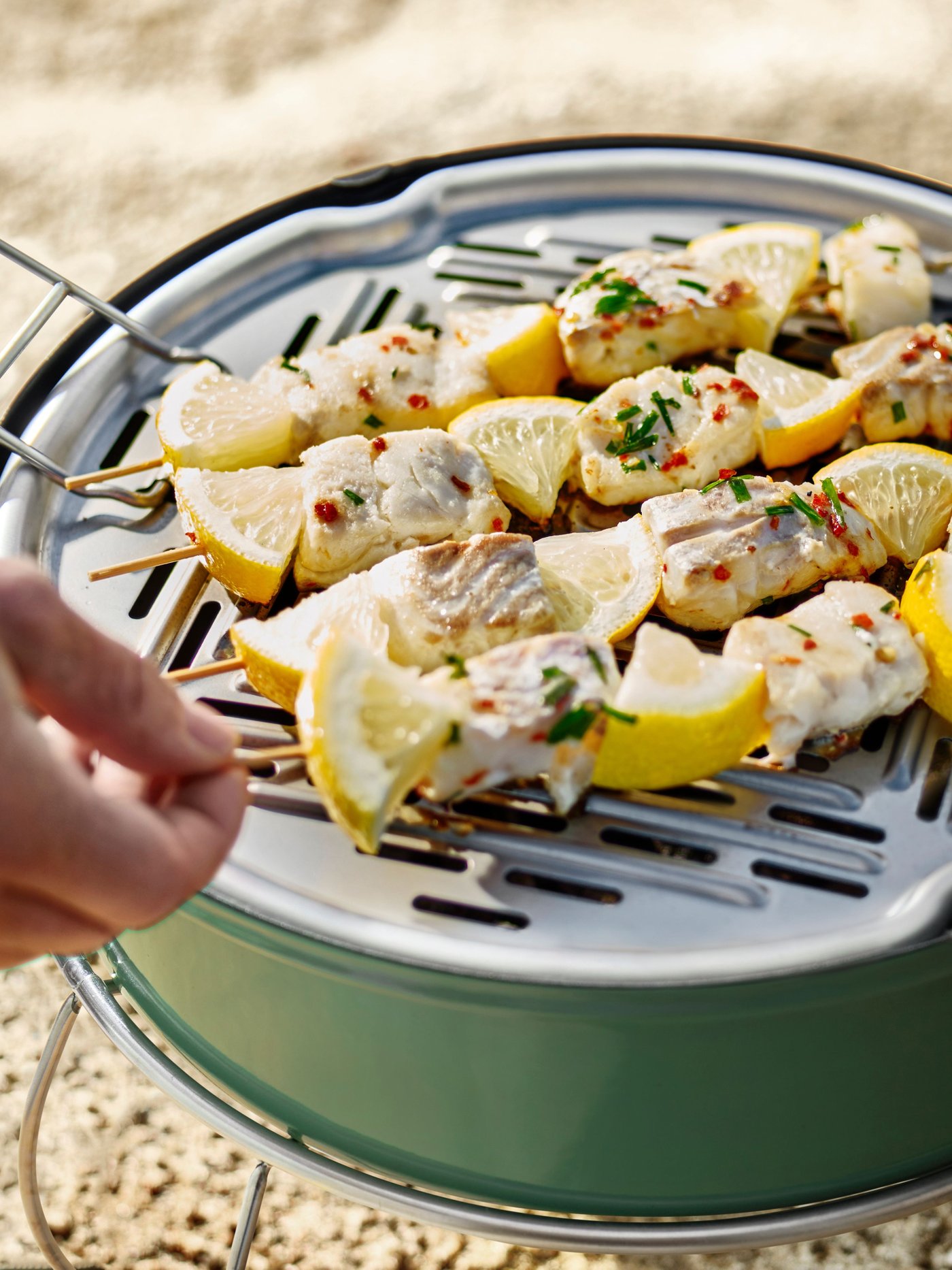 A bamboo GRILLTIDER skewer