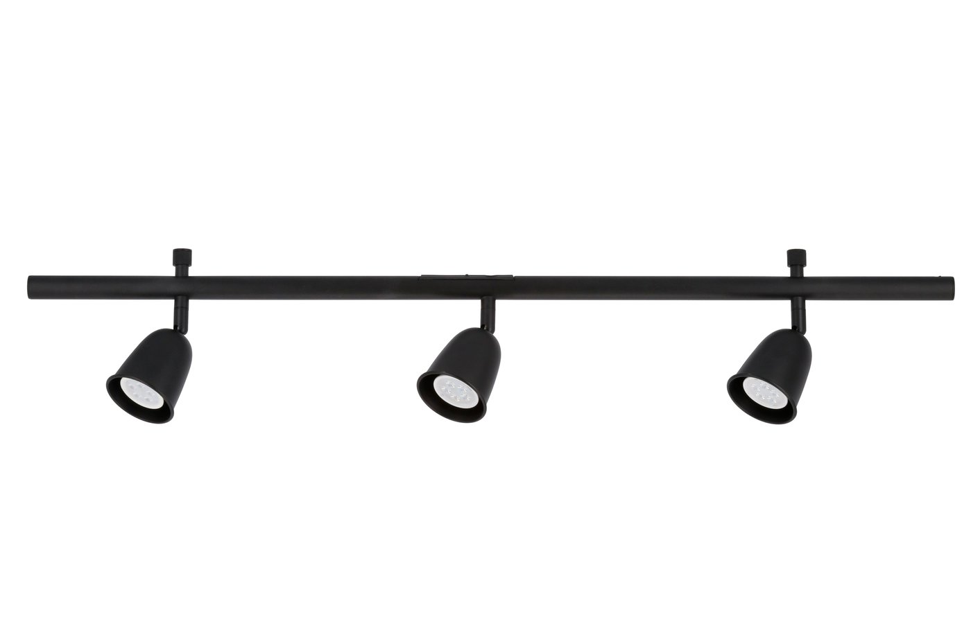 IKEA SKURUP spotlight med 3 spots, svart, takskena, 3-spots