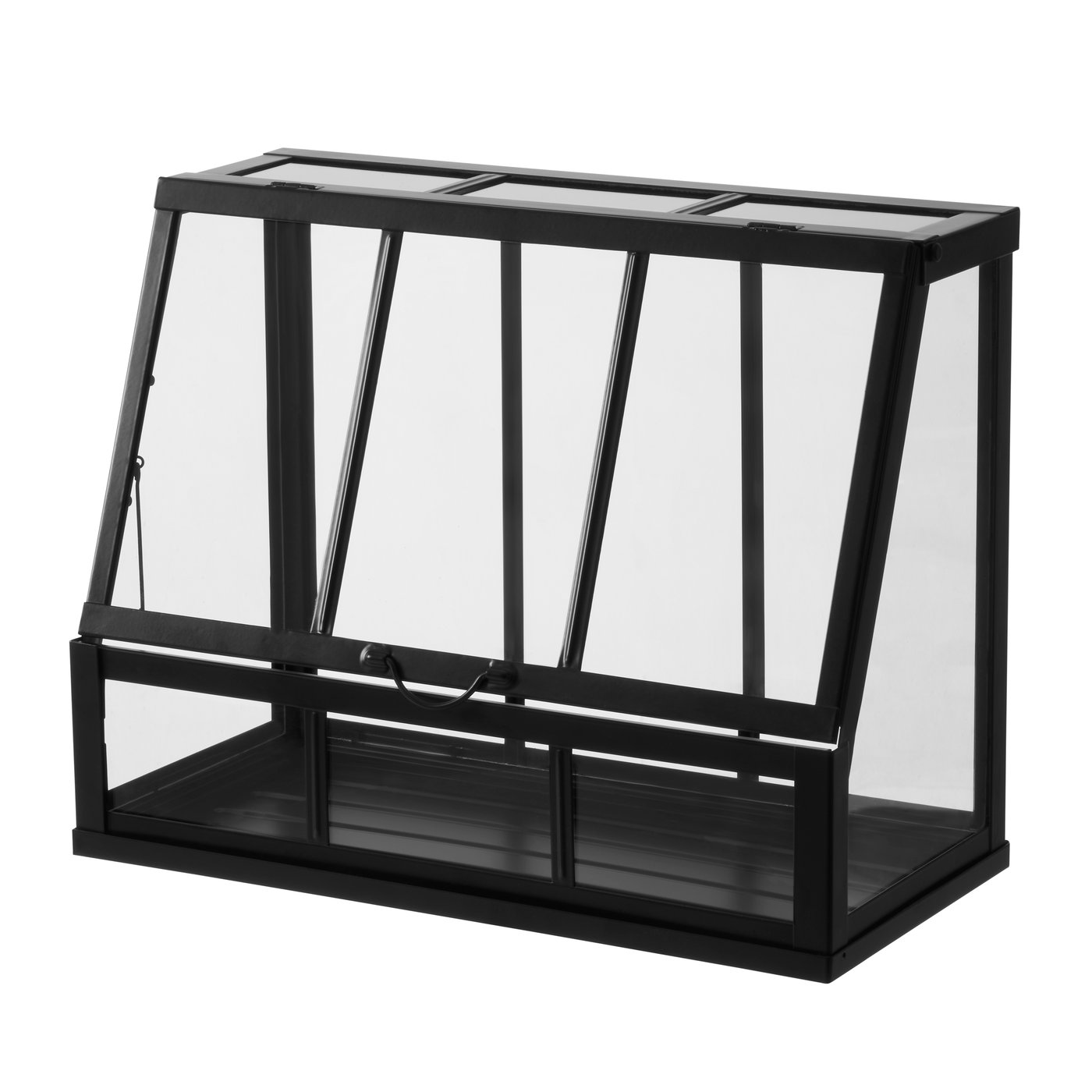 IKEA ÅKERBÄR växthus, inom-/utomhus/antracit, 45 cm