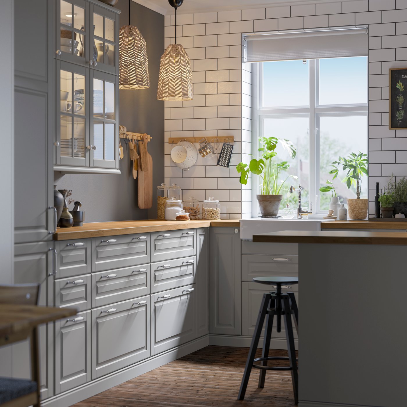 A stainless steel IDEALISK grater in the kitchen