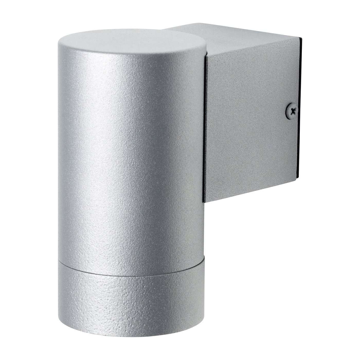 IKEA GRÖNSPRÖT vägglampa, fast installation, utomhus aluminiumfärg