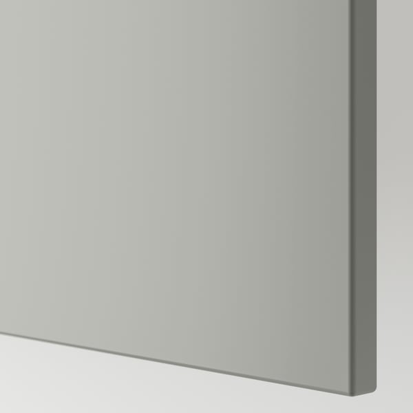 A light grey HAVSTORP cover panel