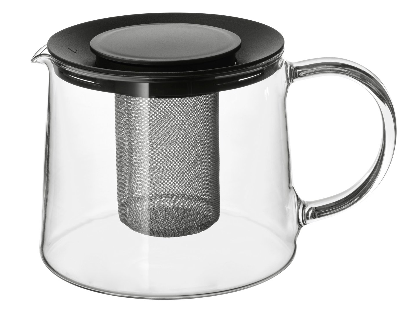 IKEA RIKLIG tekanna, glas, 1.5 l
